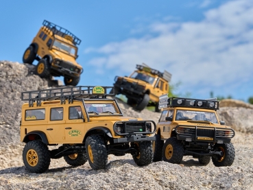 DPFMS12483RTRYL FMS FCX24M Land Rover Discovery 1:24 Camel Trophy Edition - RTR